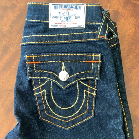 True Religion Straight Leg Jeans - Picture 1 of 7